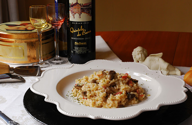  Risotto de setas . 