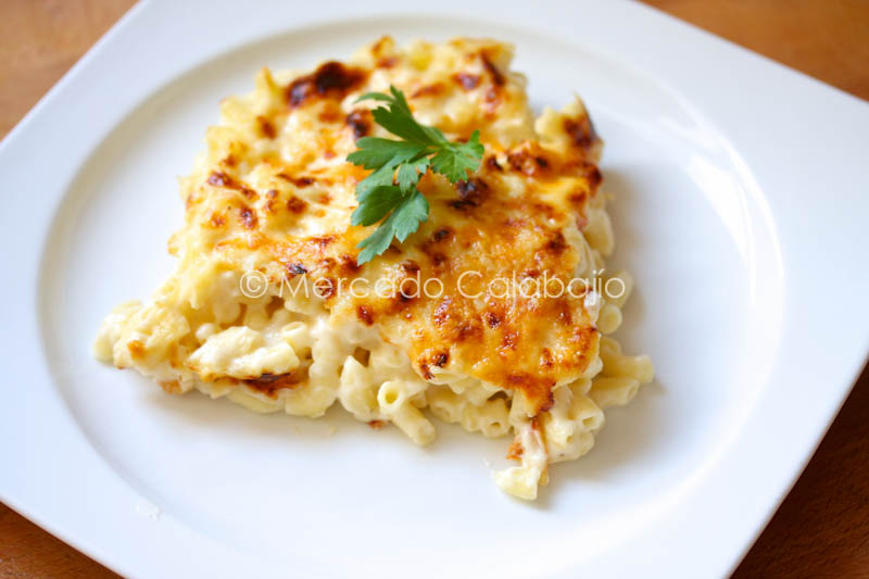 Receta de macarrones con queso (Macaroni & Cheese) | Mercado Calabajío