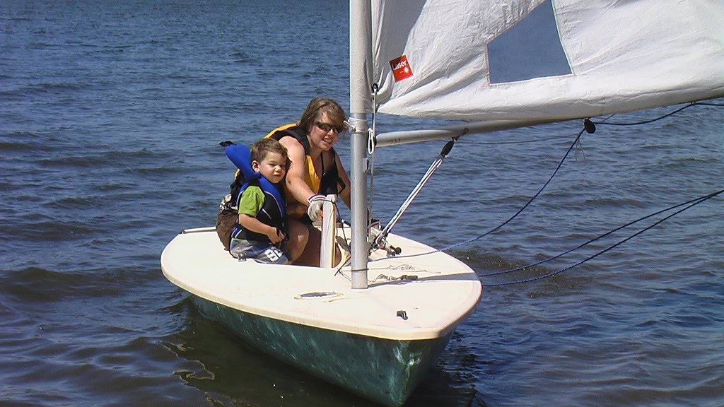 small sailboat for two adults