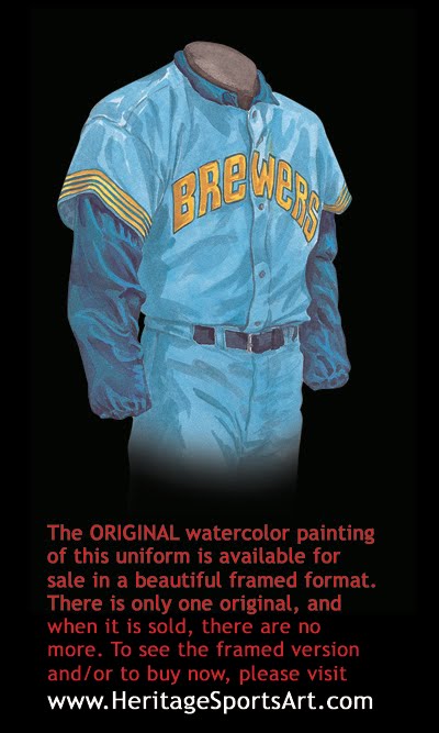 Heritage Uniforms and Jerseys and Stadiums - NFL, MLB, NHL, NBA, NCAA, US  Colleges: Milwaukee Brewers Uniform and Team History