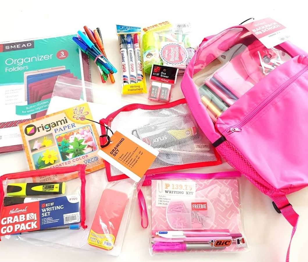 BacktoSchool Shopping at National Book Store School Millennial Moms