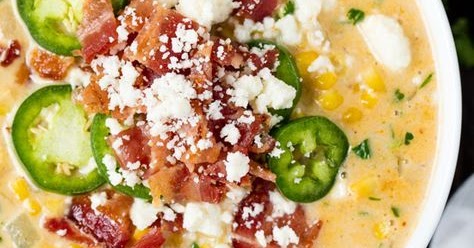 Mexican Street Corn Soup - Healthy Recipes Soup