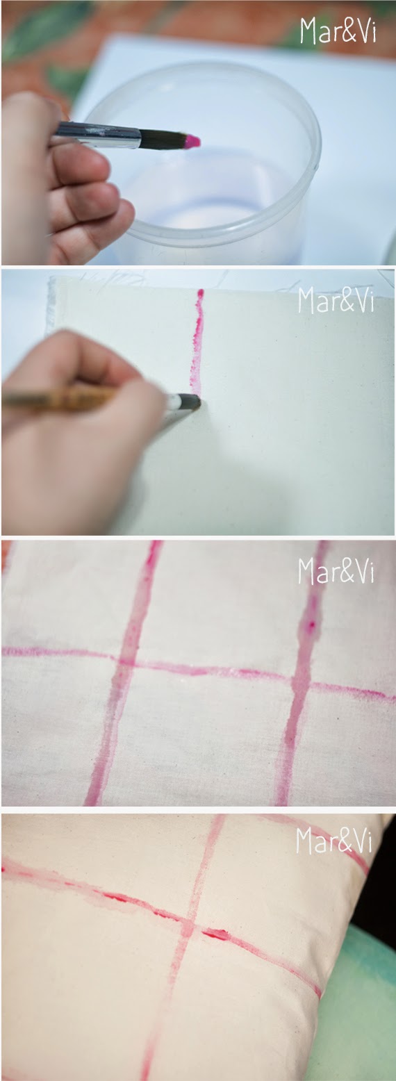 Cómo hacer una tela estampada artesanal