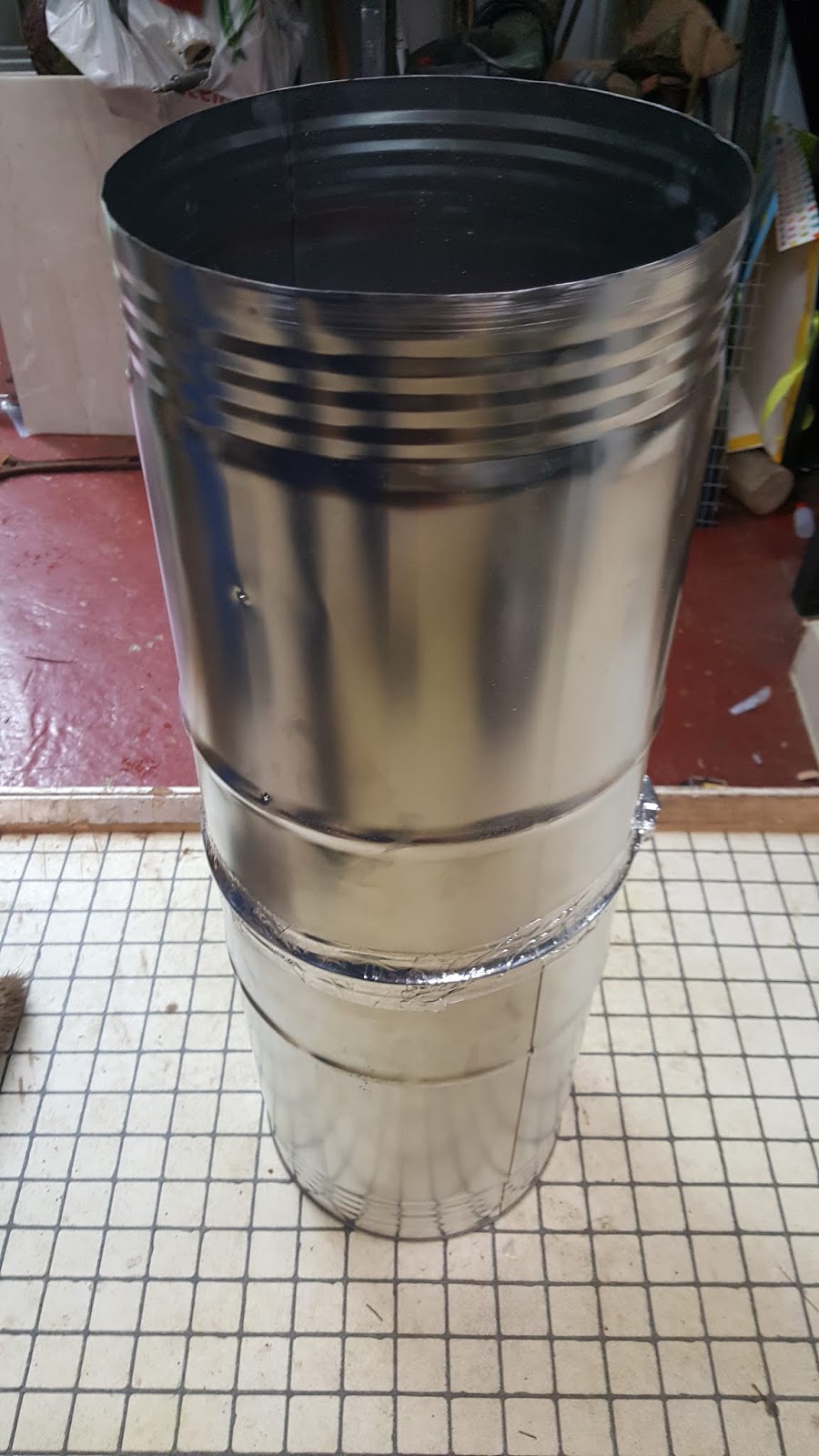 BUZZARD BUSHCRAFT Home made fish smoker