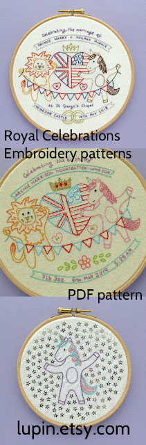 Royal Celebrations Embroidery Pattern