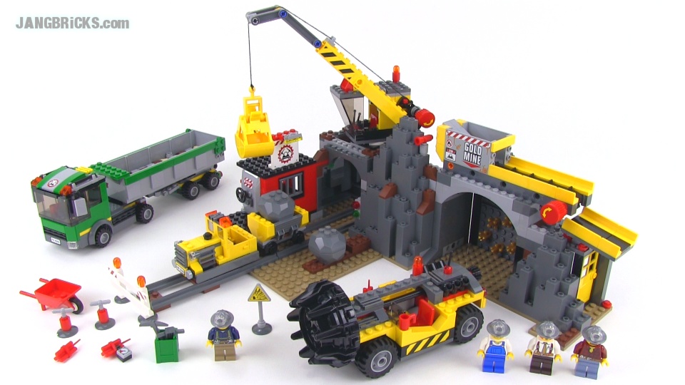 JANGBRiCKS LEGO reviews & MOCs: LEGO City "The Mine" set