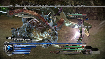 Final Fantasy XIII-2 Battle Scene
