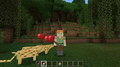 كيف تصنع بوابة Nether وطريقة ترويض القطة ocelots في Minecraft