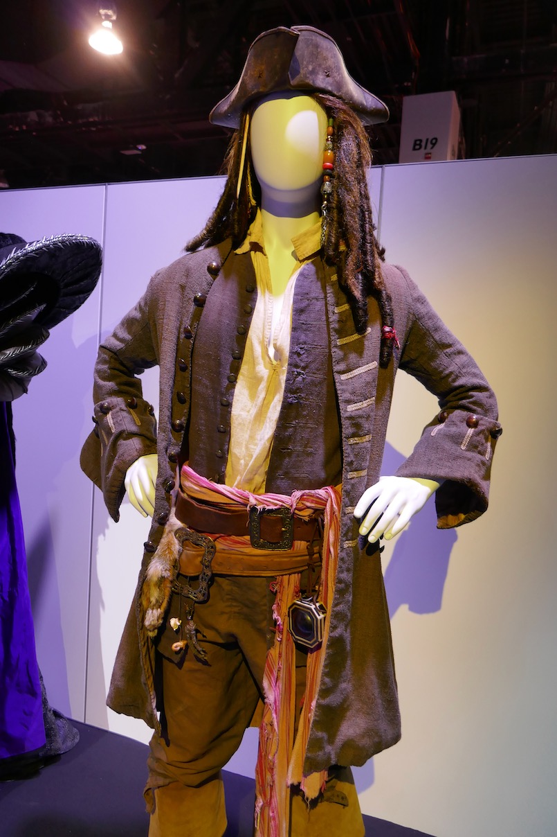 Hollywood Movie Costumes and Props Geoffrey Rush and Johnny Depp