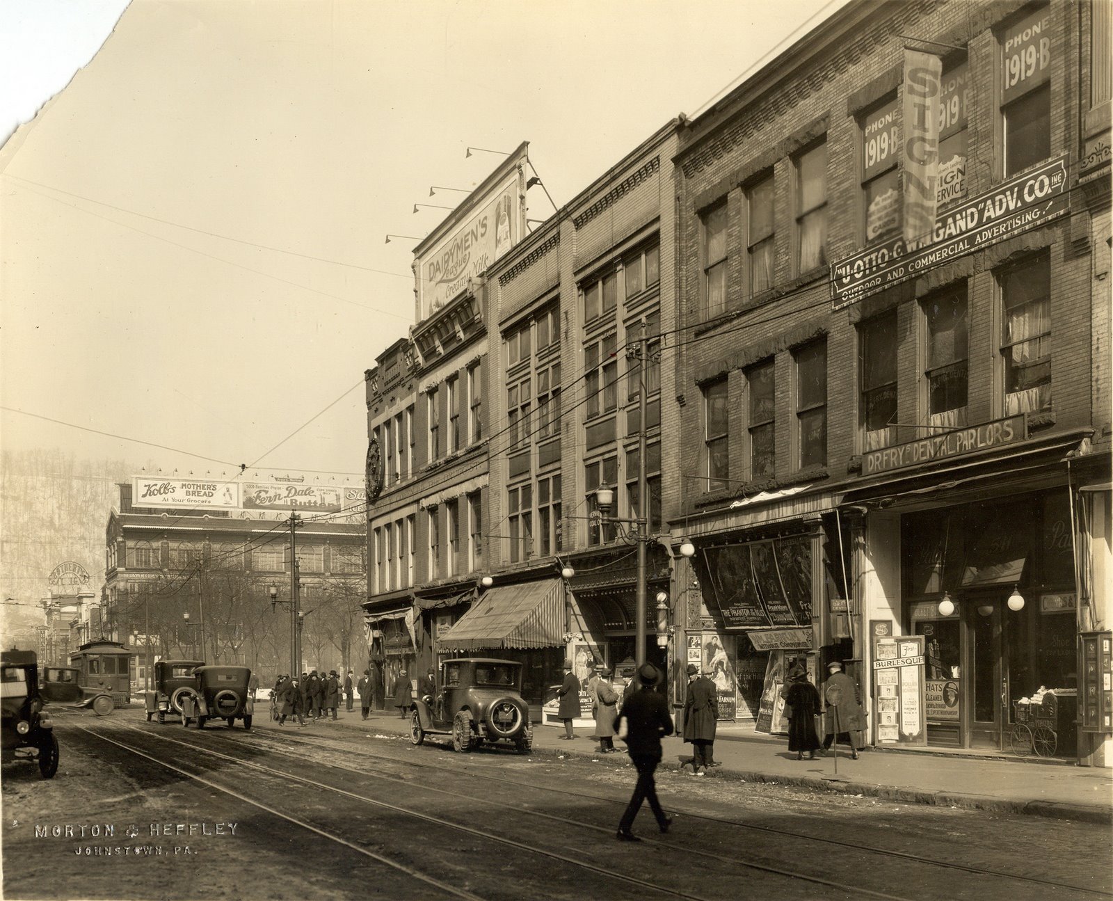 Vintage Johnstown Main Street 1922