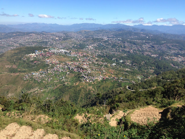 View from the summit of Mt. Cabuyao