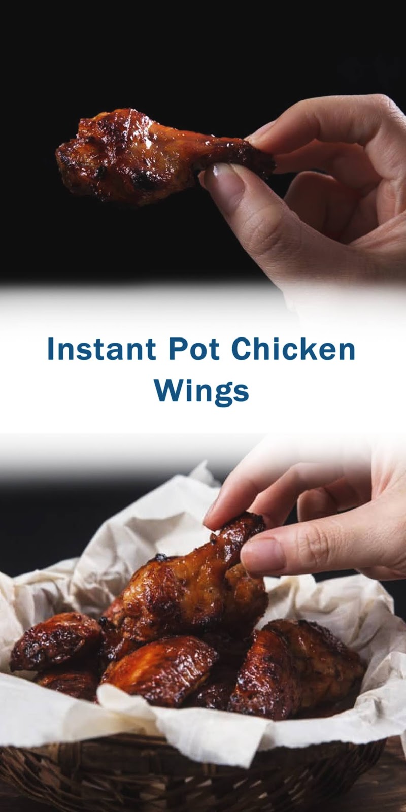 Instant Pot Chicken Wings