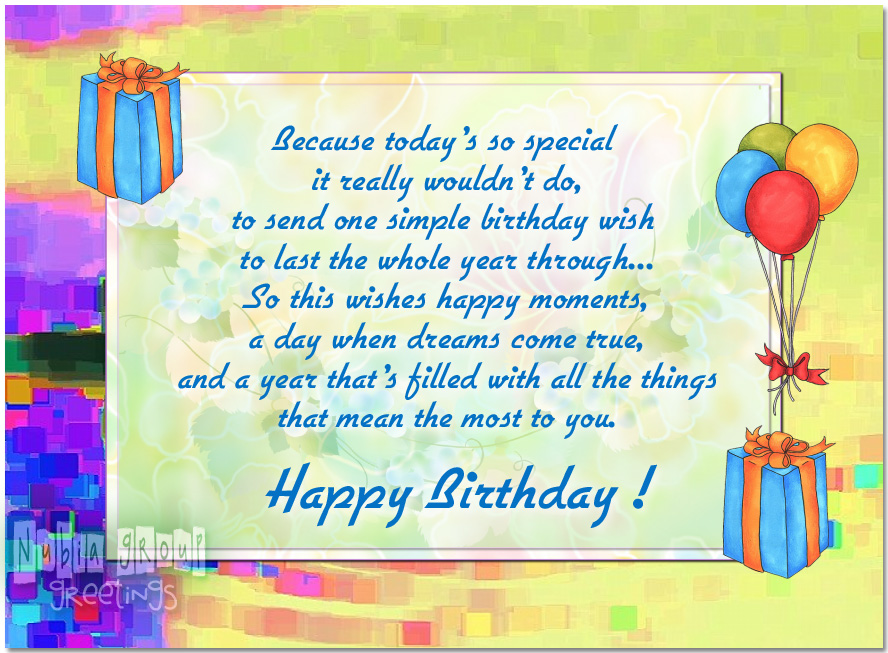* Nubia_group Inspiration *: Birthday Card (2)