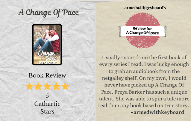 A change of Pace By Freya Barker: Review Image