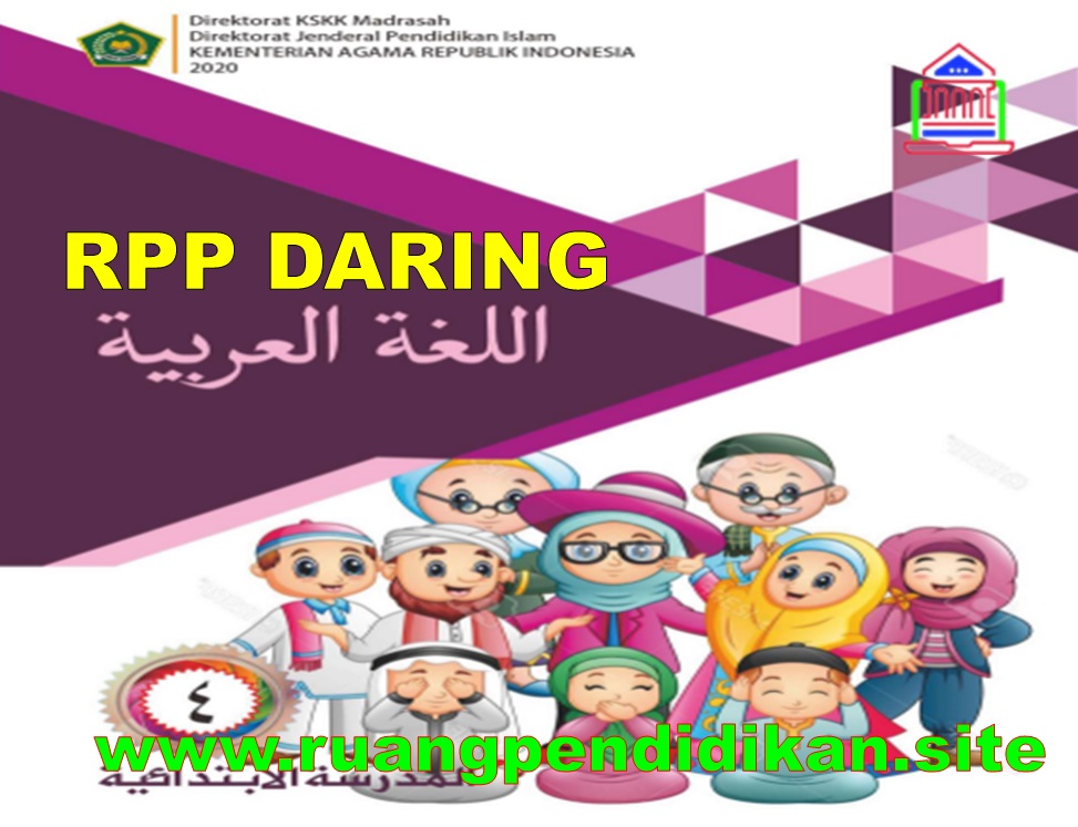 RPP Daring Bahasa Arab Kelas 4 SD/MI Sesuai KMA 183 Semester 1