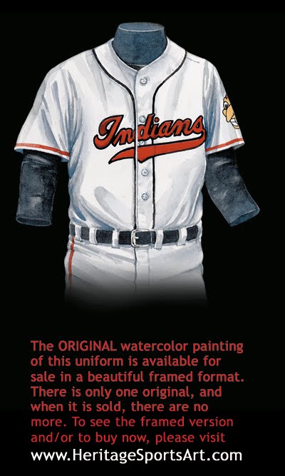 Heritage Uniforms and Jerseys and Stadiums - NFL, MLB, NHL, NBA, NCAA, US  Colleges: Cleveland Guardians (formerly Indians) Uniform and Team History