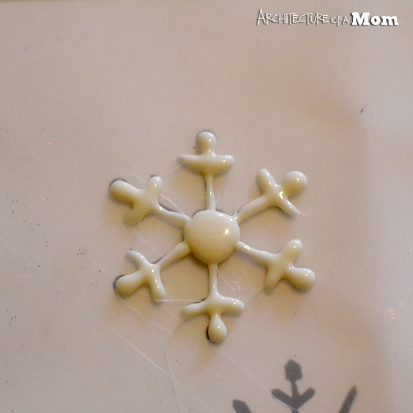 Architecture of a Mom: Easy Mod Melt Snowflakes