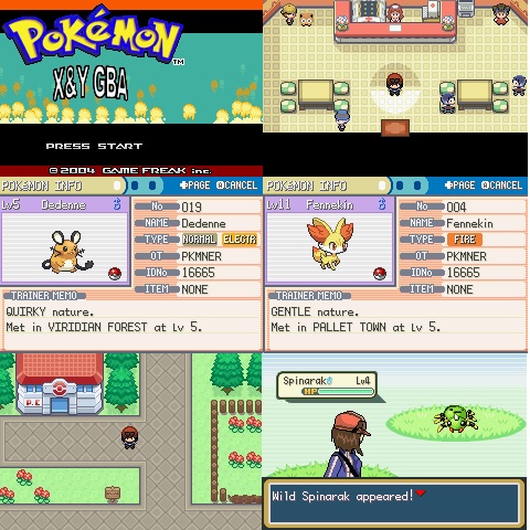 Pokemon X and Y (Fire Red)