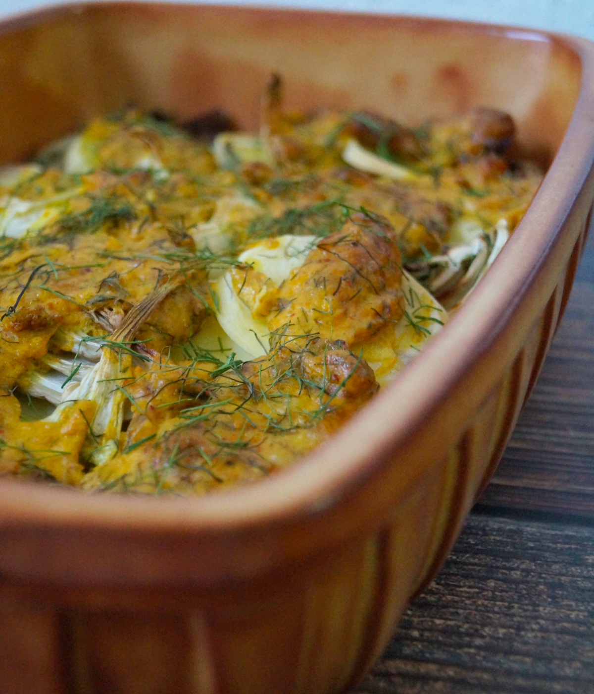 Kartoffel-Auflauf mit Fenchel Kartoffel-Auflauf mit Fenchel