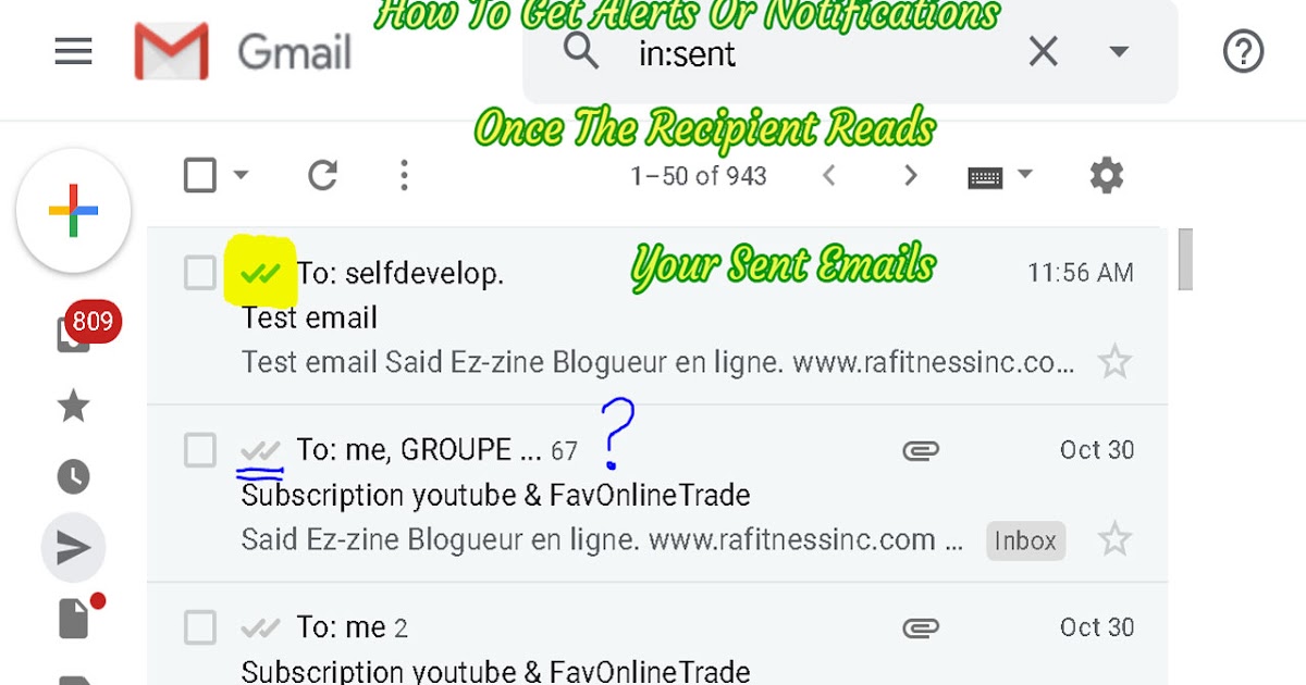 How To Get Alerts And Notifications Once The Recipient Reads Your Sent E...