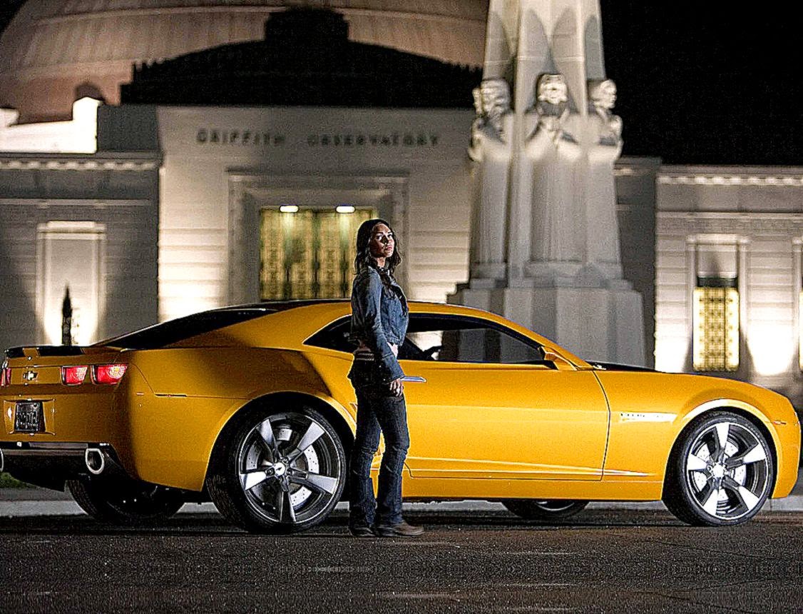 Chevrolet Camaro In Transformers Movie Wallpaper