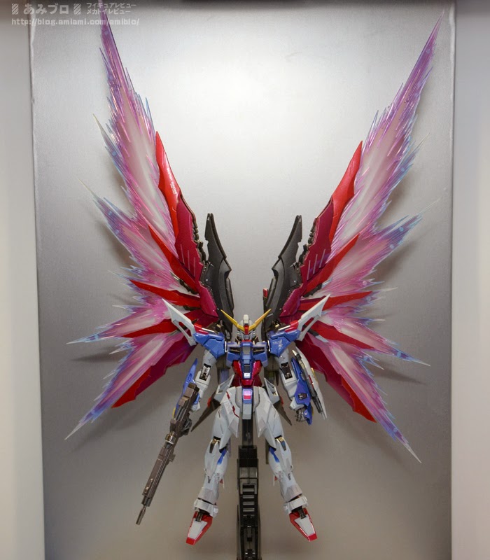 METAL BUILD 1/100 Destiny Gundam Beam Wing Feather Effect - Exhibited ...