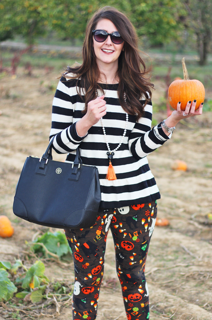 Casual Halloween Outfit + Linkup Bright on a Budget