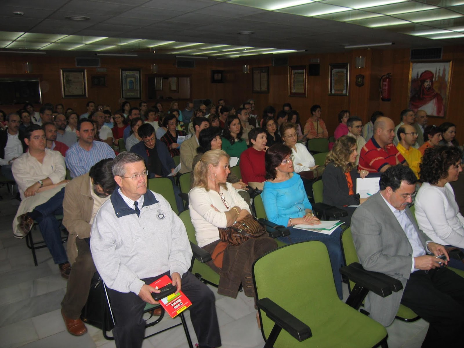 Asistentes a las I Jornadas de Cultura Clásica.com, en Almuñécar 