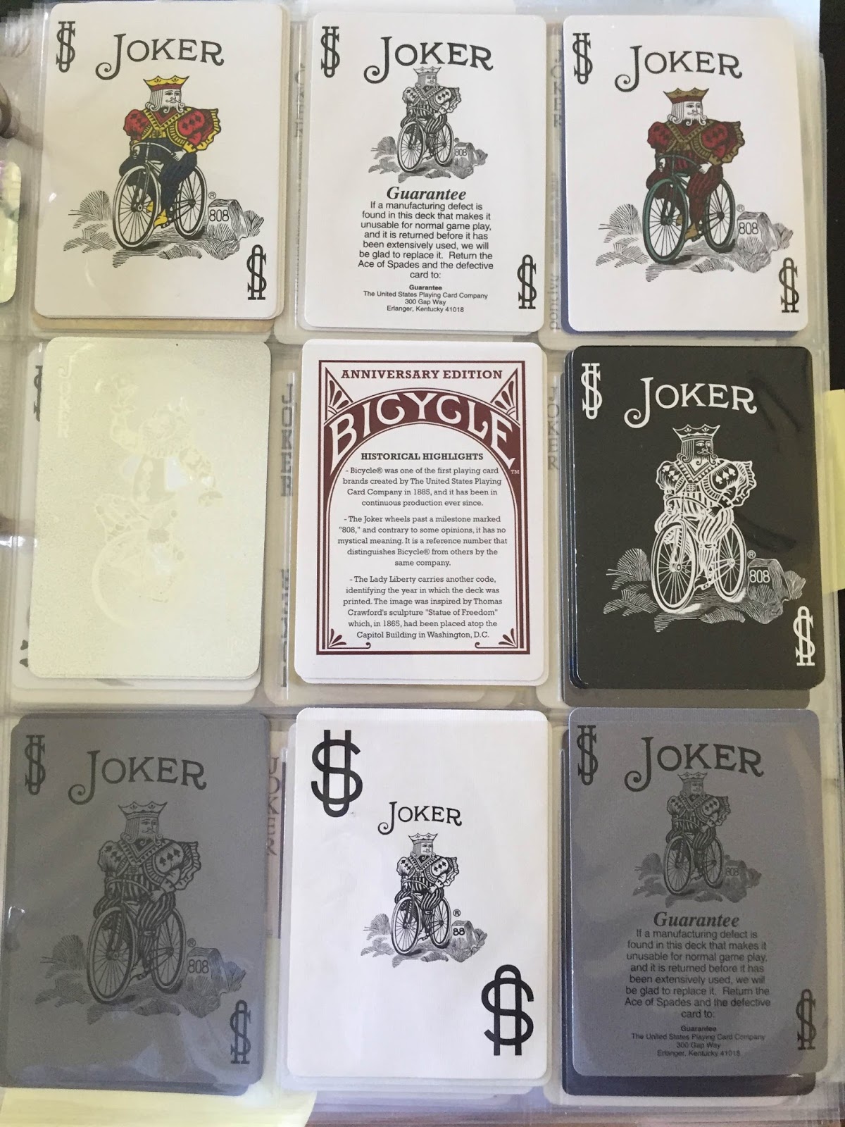 Amused by Jokers am I! Bicycle Playing Card Jokers