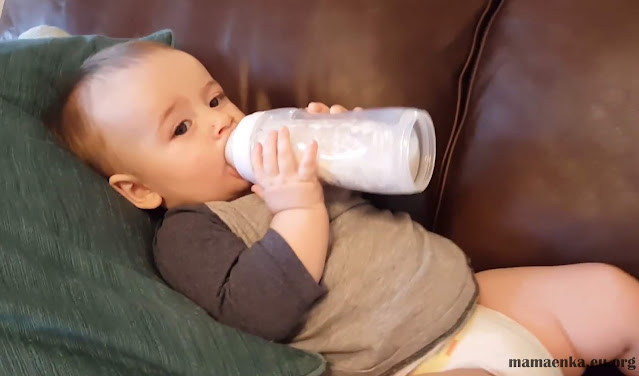 Bayi 5 Bulan Minum Susu Formula