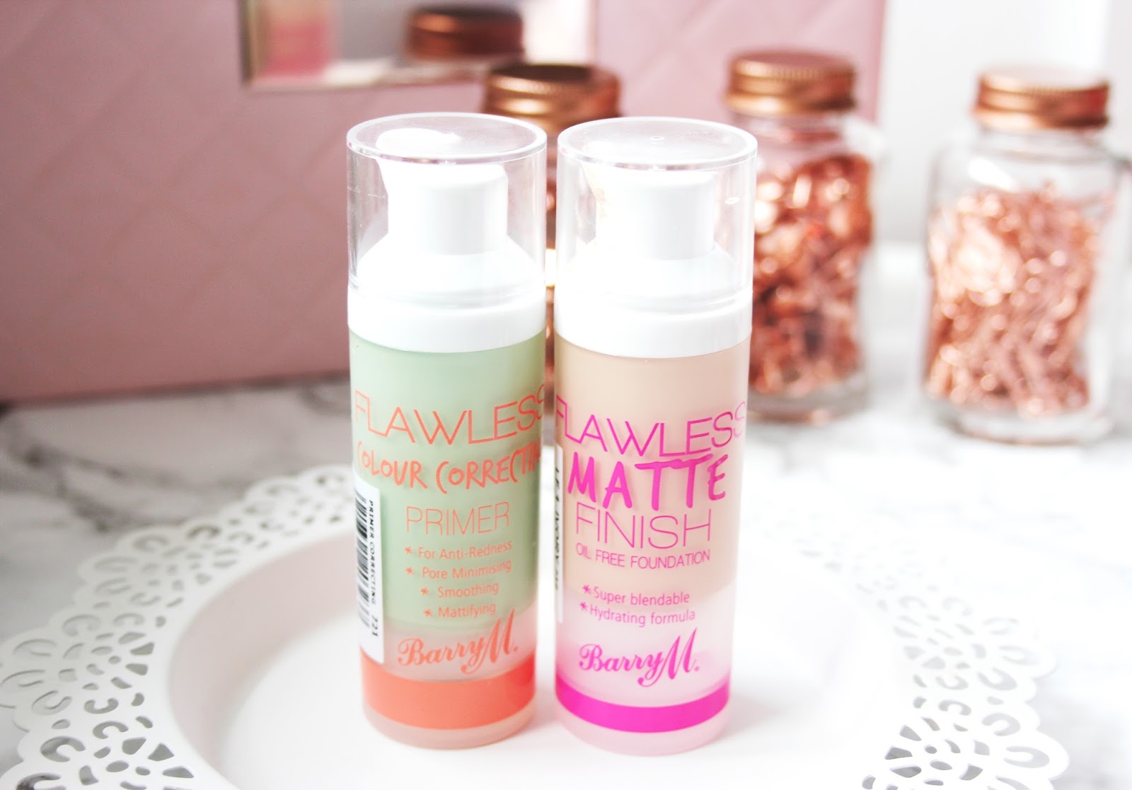 Barry M colour correcting primer vs concealer