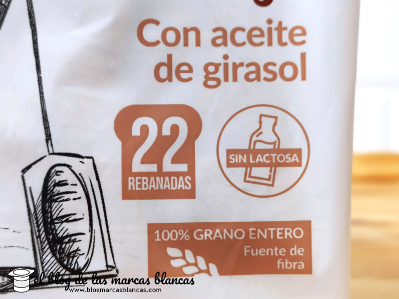 Pan de molde integral de trigo EL MOLINO DE DIA en El Blog de las Marcas Blancas.