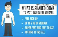 Shared Free 100GB Cloud Storage