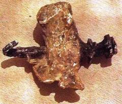 Heel bone of crucified man named, 'Yehohanan, the son of Hagakol'.