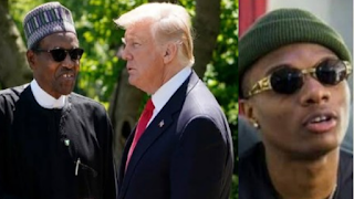 Wizkid Compares Buhari With Donald Trump, Says They Are Both Clueless 