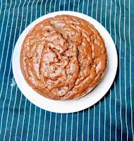 Baked banana cake without Oven