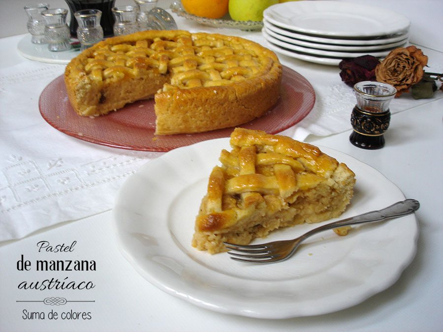 Pastel manzana austriaco 05