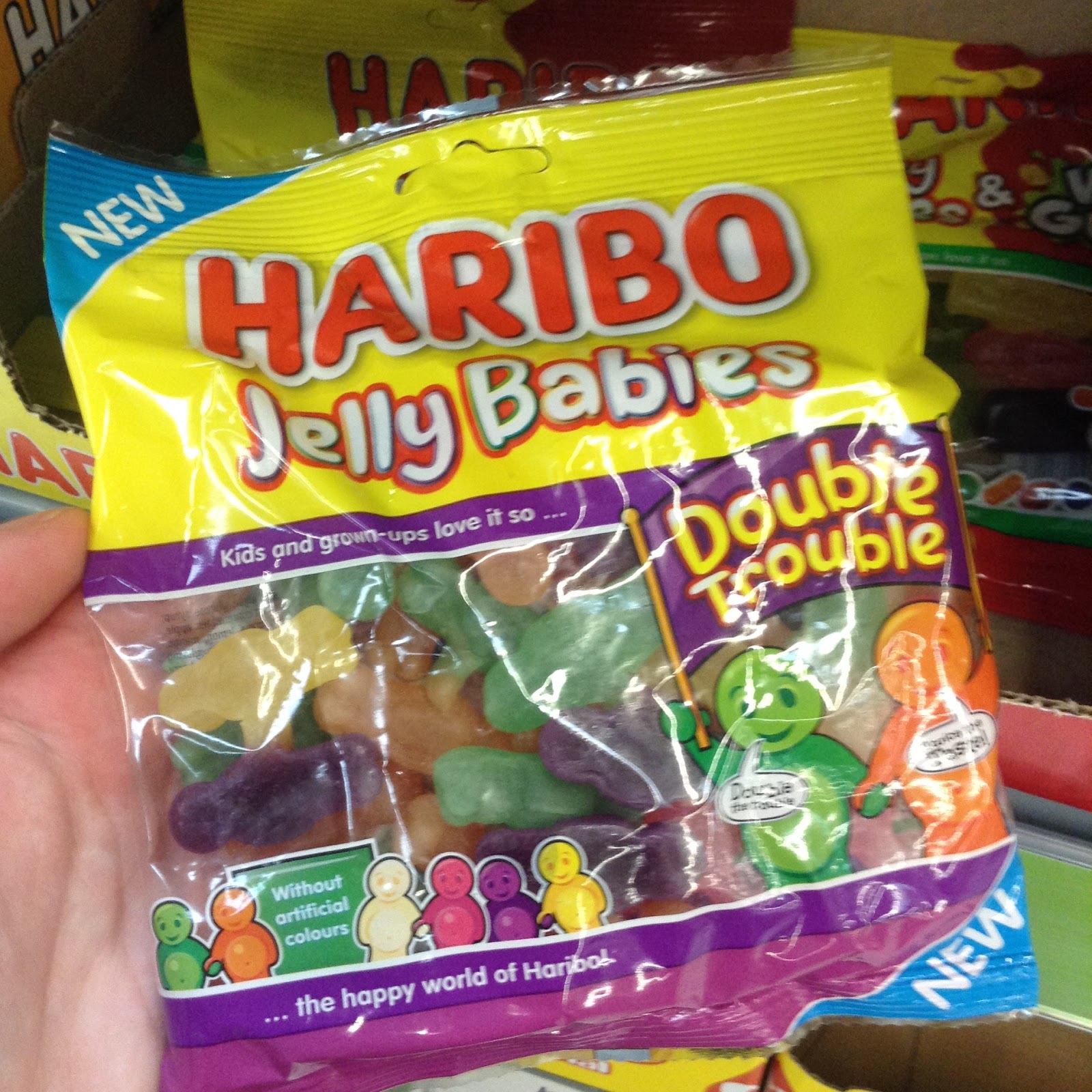 haribo double trouble jelly babies