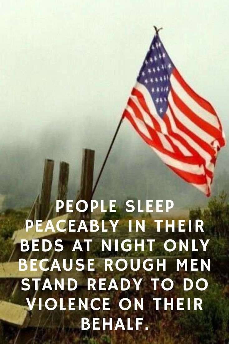 The battle, sir, is not to the strong alone; it is to the vigilant, the active, the brave.