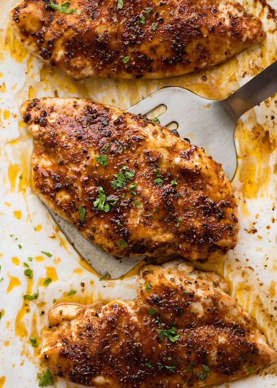 Oven Baked Chicken Breast - Tasty Recipe Ideas