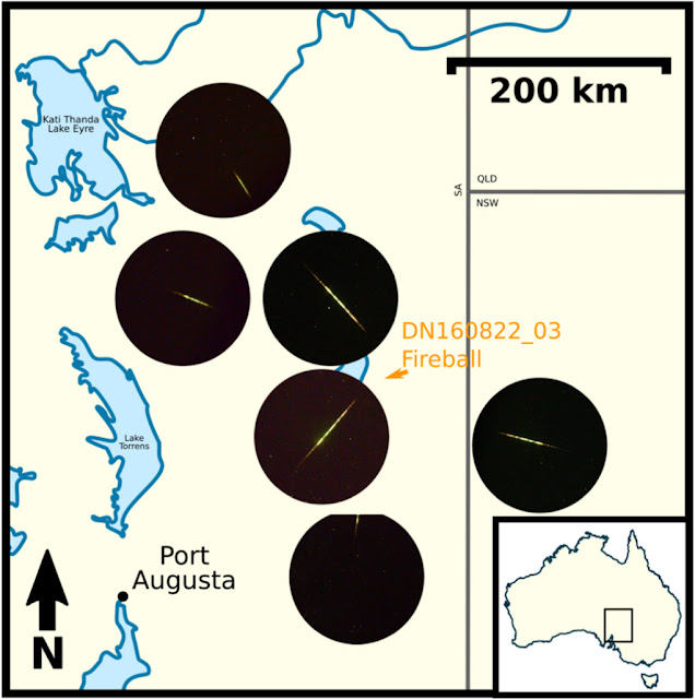 Mini Lua no Deserto da Austrália - imagens de 2016 - The Astronomical Journal