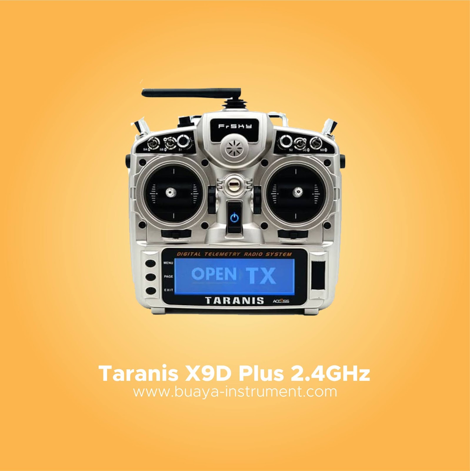 Buaya Instrument Jual Taranis X9D Plus 2019 2.4GHz Transmitter Murah