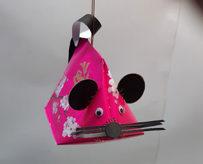 Lampion Tikus Dari Kertas Angpao