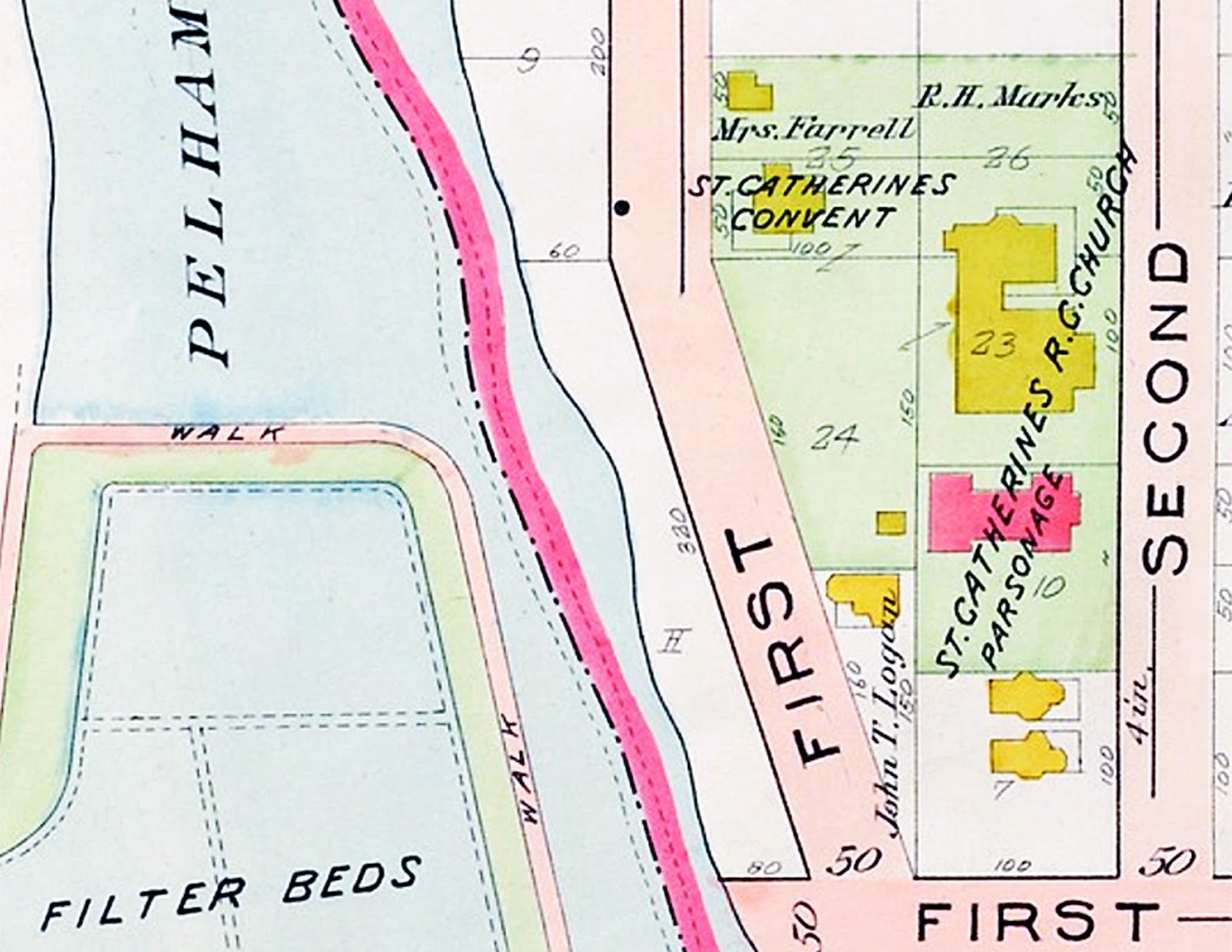 Historic Pelham New Convent Building Erected at St. Catharine's in