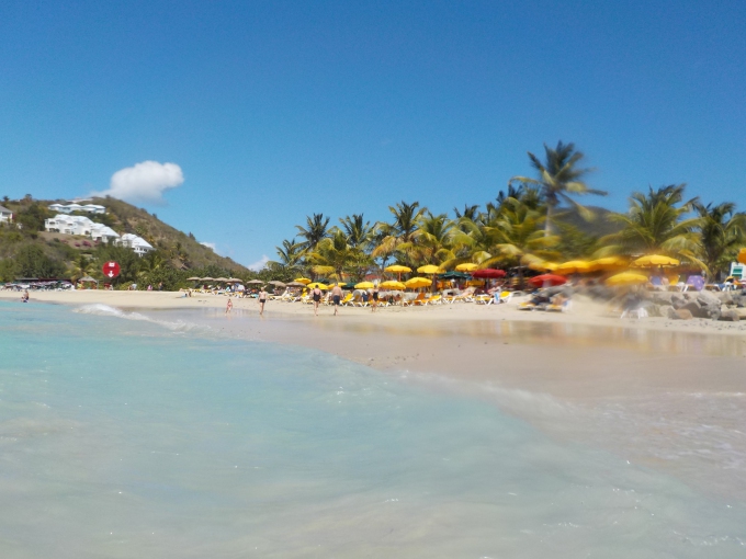 Karibian risteily, St Maarten Philipsburg ja Sint Martin Friar's Bay / autoilu saaren ympäri lasten kanssa