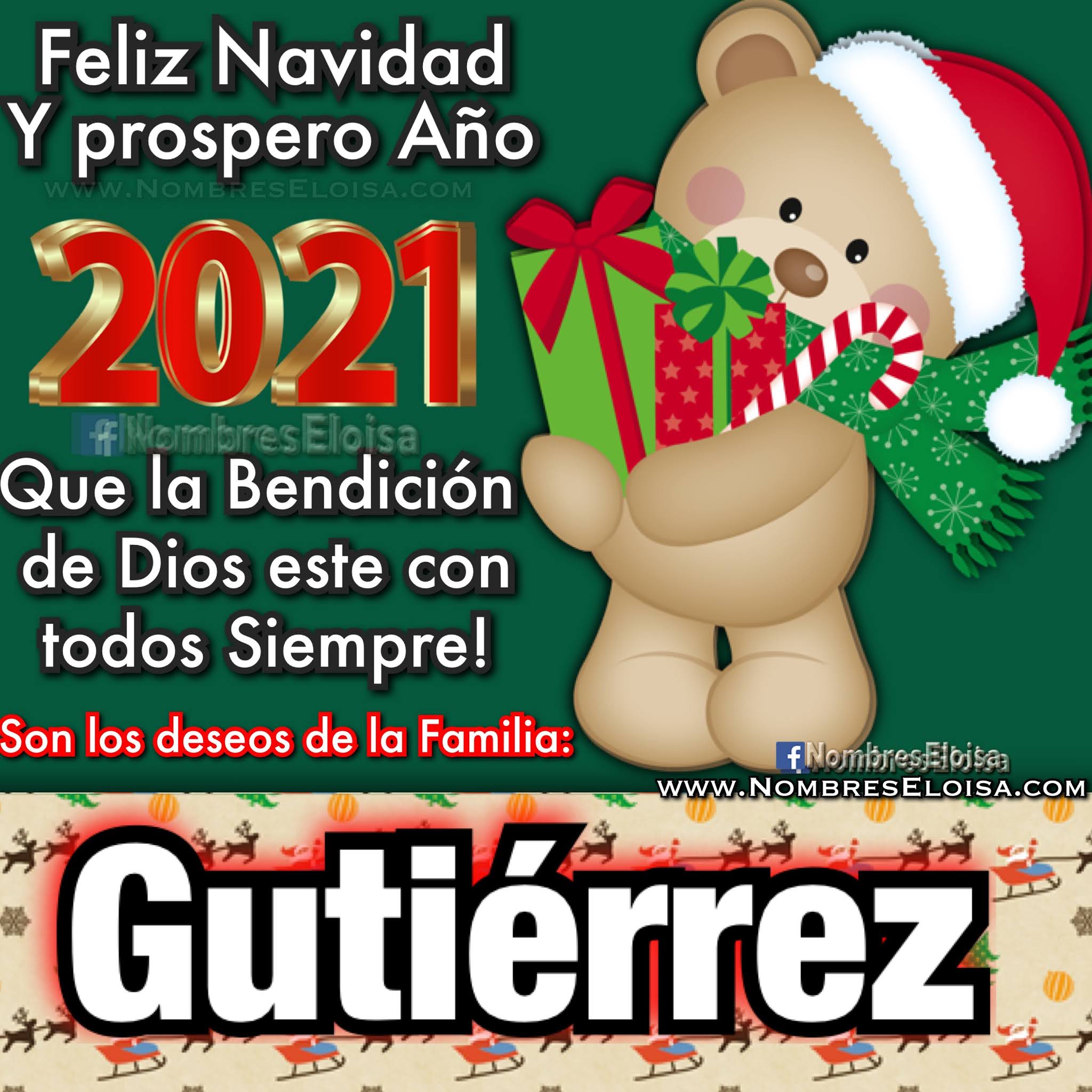NombresEloisa.com: Feliz Navidad y próspero año nuevo (4)