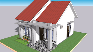 Desain Rumah Minimalis Ukuran 6x7 Meter Biaya Murah