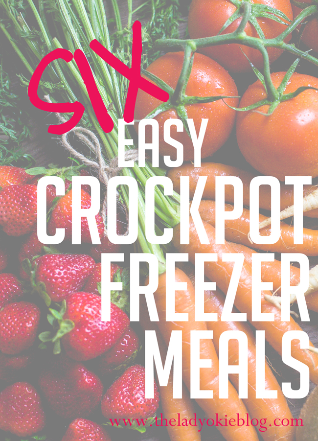 Crockpot freezer meals