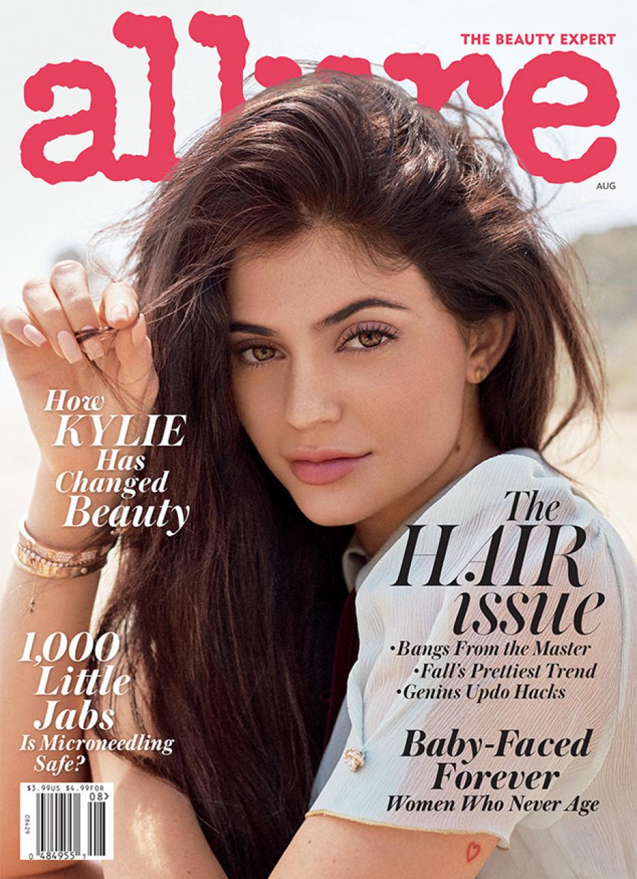 Kylie Jenner covers Allure Magazine August 2016
