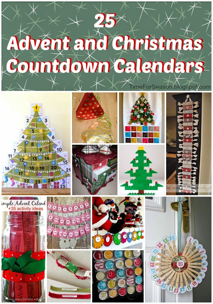 25 Advent and Christmas Countdown Calendars